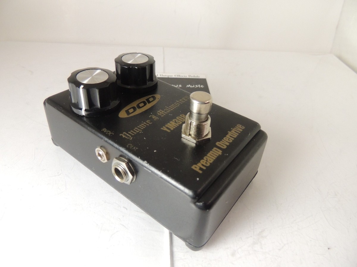 DOD YJM308 Yngwie Malmsteen Signature Overdrive Effects