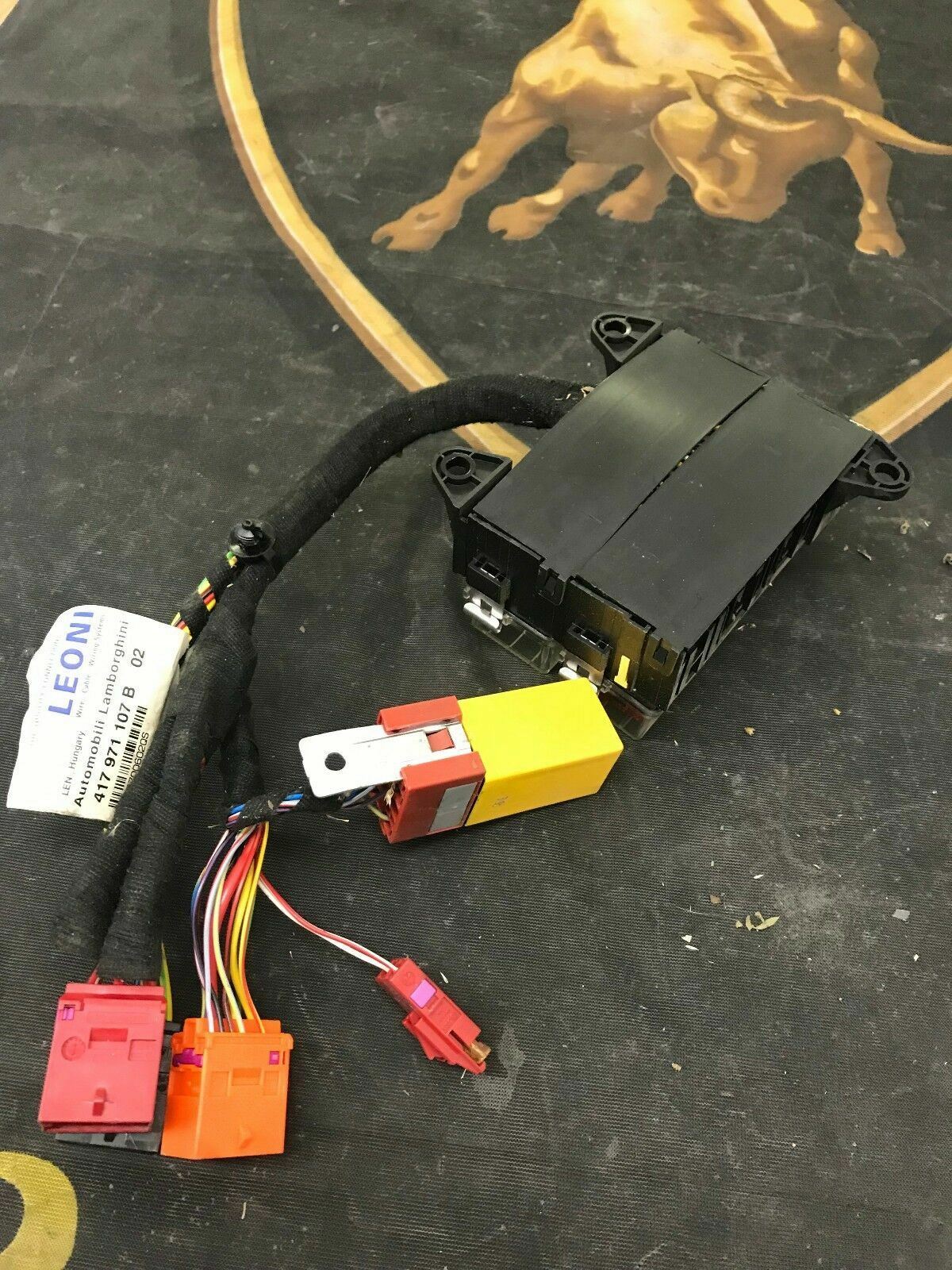 LAMBORGHINI MURCIELAGO LP640 PASSENGER FOOT FUSE BOX OEM 417971107B