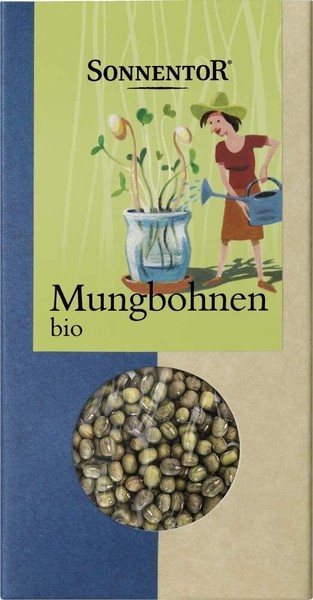 Sonnentor Bio Mungbohnen (1 X 120G) Bohnen Vegane ErnäHrung Kochen-image