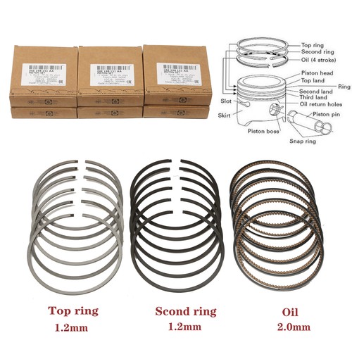 3.0T Piston Rings Set 84.51mm For Audi A4 A5 A6 A7 A8 CREC CRED ...