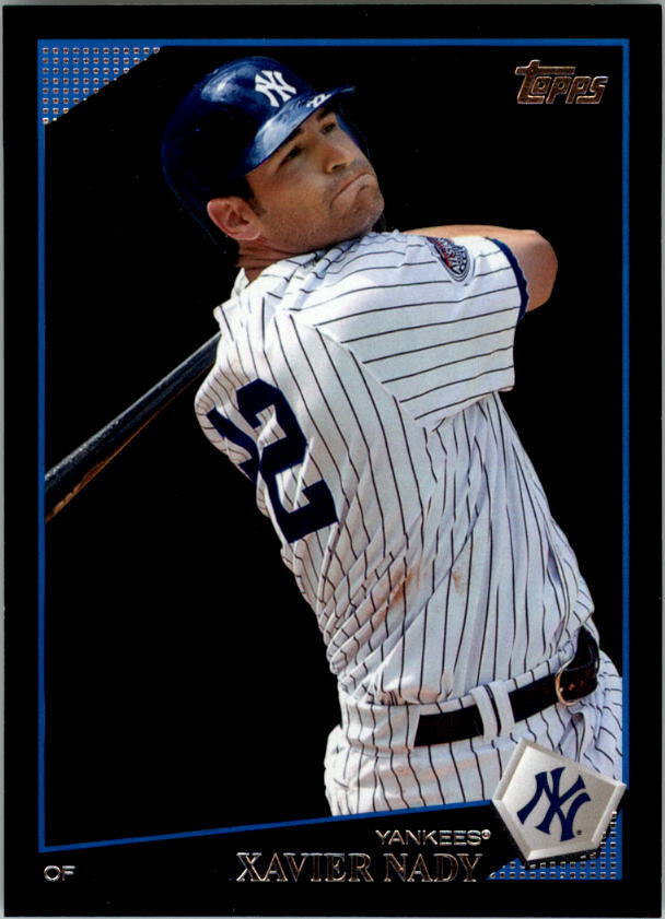 2009 Topps Black 231 Xavier Nady for sale online eBay