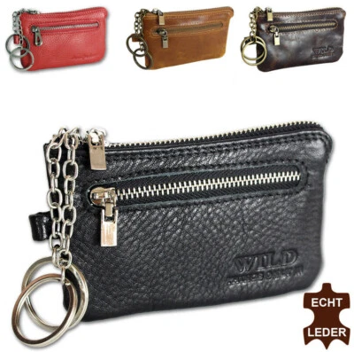 Vintage Leder Schlüsseletui Schlüsseltasche Schlüsselmäppchen J.Jones & Wild