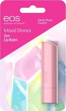 eos Mood Stone Sweet Rose Quartz Moisturising Lip Balm Natural Oils Flower Tea F