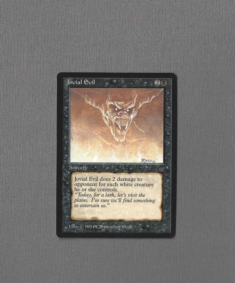 マジック：ザ・ギャザリング MTG Legends Jovial Evil s-l1200.jpg