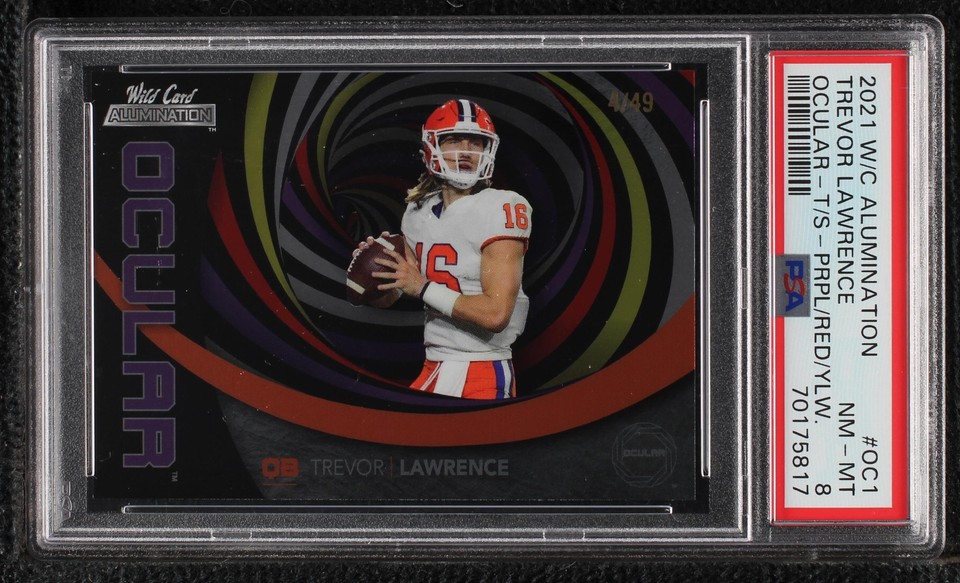 enniversary 2021 トレカ 2021 Wild Card Alumination Trevor Lawrence #OC-1 for sale | eBay