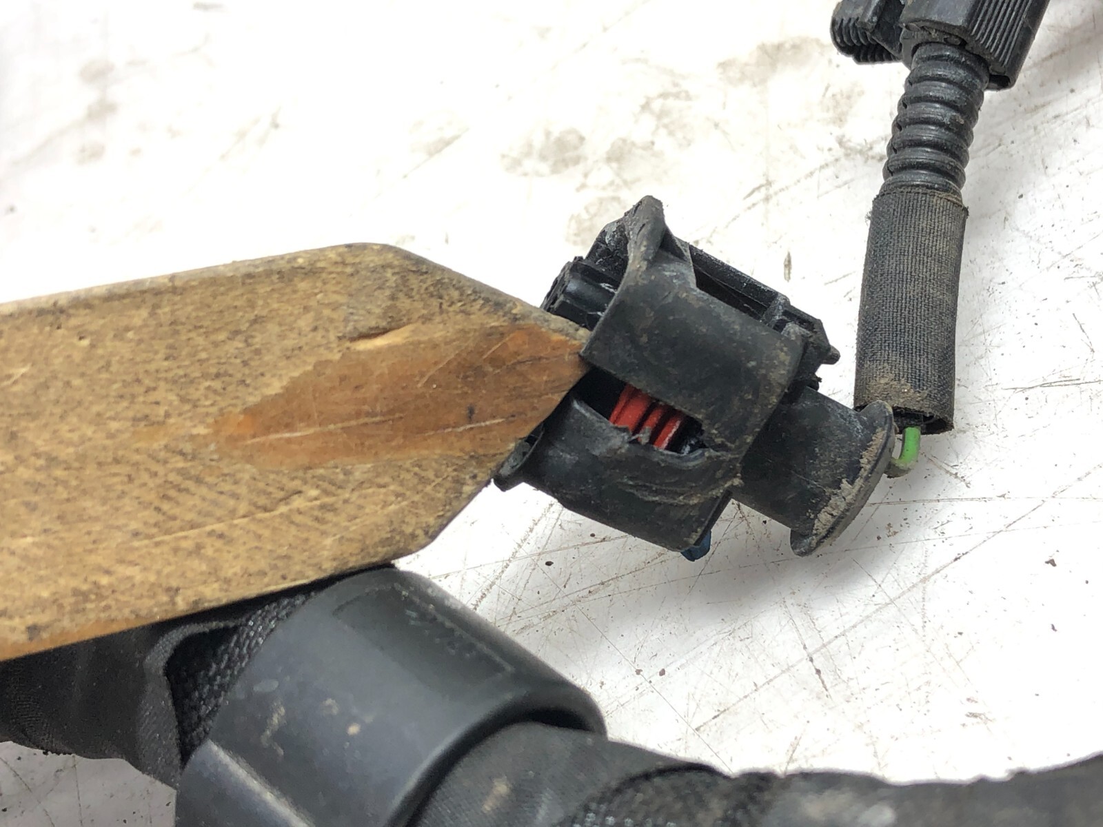 2014-2019 MASERATI GHIBLI 3.0L V6 ENGINE WIRING HARNESS OEM #DAMAGED.