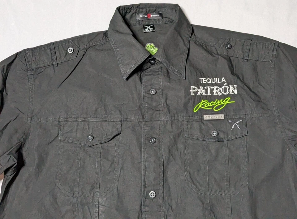 TEQUILA PATRON GT3 CHALLENGE x ORBIT RACING Men Large ARTFUL DODGER Shirt - Image 3 of 4