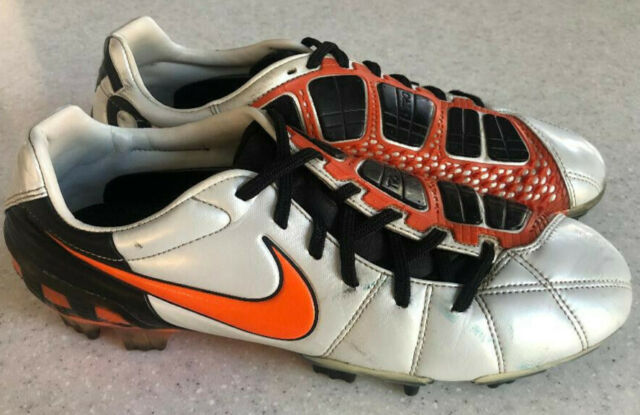 Nike Total 90 Laser III Size 8 White/Black/ Rare Vintage Soccer Cleats Ninety 3 | eBay