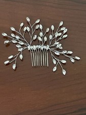 Bride Hair Piece, Wedding Hair Comb,Crystal Hair Clip Hair Accessories, Hair Pin