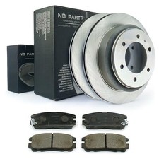 Bremsscheiben 314mm Bremsbeläge hinten für Isuzu Trooper Opel Frontera Monterey