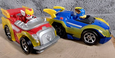 Paw Patrol Mighty Pups Super Paws Charged Up Die Cast Car Toy Lot 2  02, 03