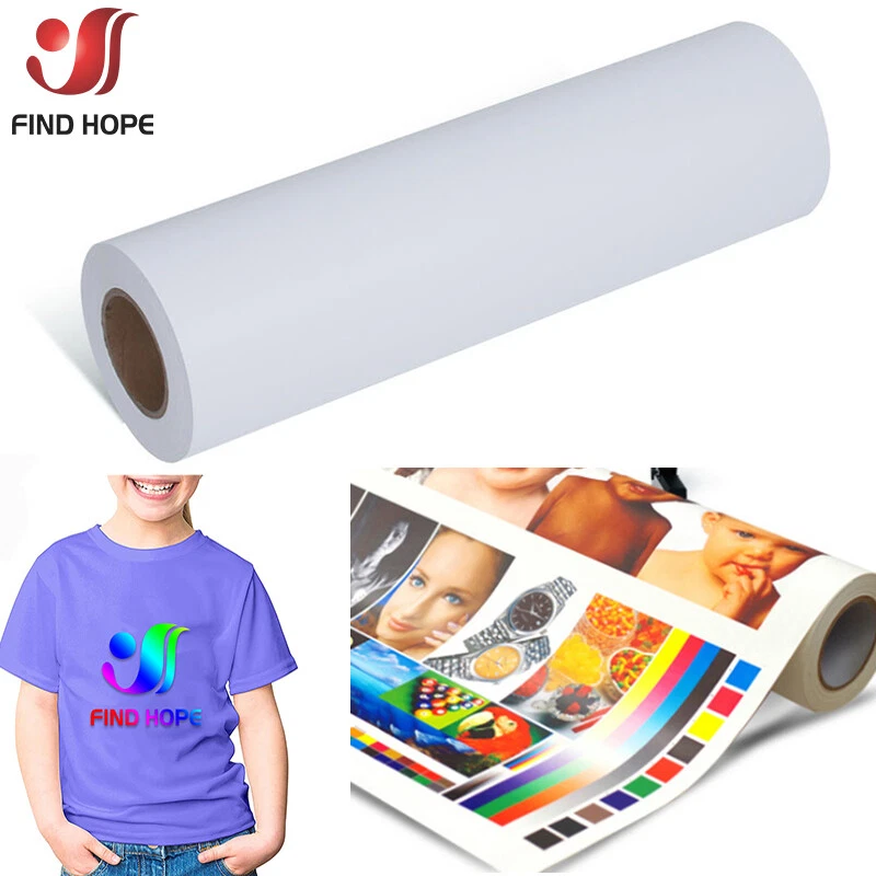 White Eco-Solvent Printable Heat Transfer Vinyl for all color T-shirt and  fabric