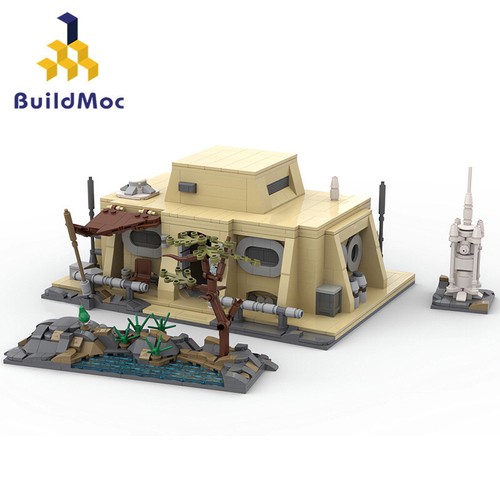 Modular Building Brick Toy for The Mandalorian's Cabin MOC Blocks Set Collection - Picture 3 of 5