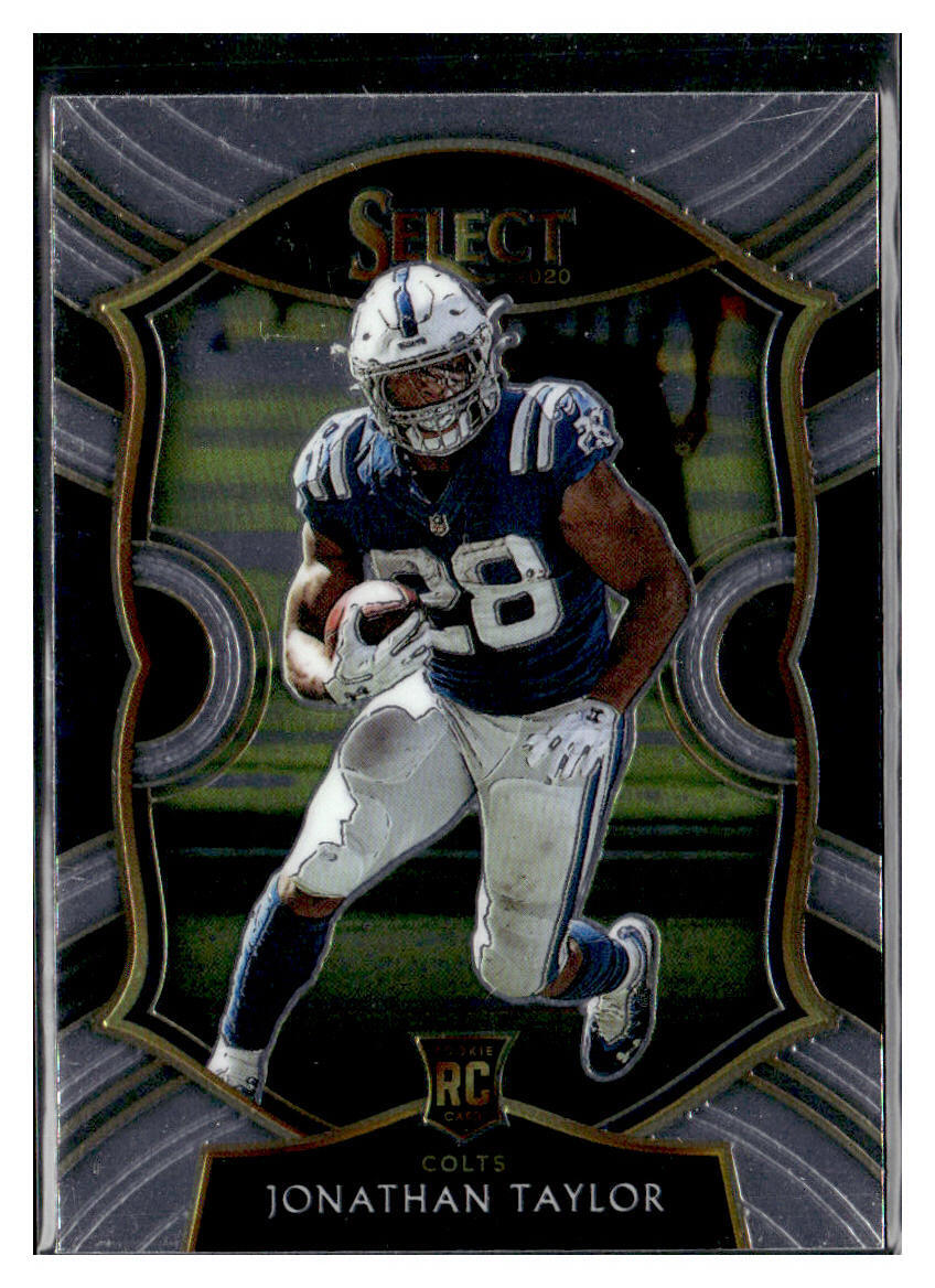 2020 Panini Select #53 Jonathan Taylor Concourse Base RC Colts