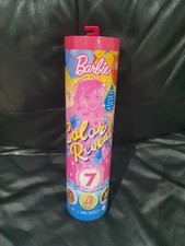 BRAND NEW BARBIE DOLL COLOR REVEAL SERIES hot pink lid
