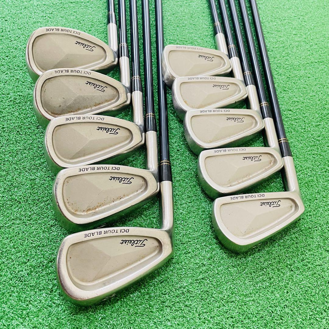 タイトリス　アイアンセット 4-9 Pw タイトリス アイアンセット 4-9 Pw タイトリスト DCI アイアンセット6