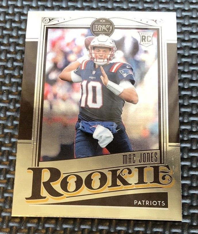 2021 Panini Chronicles Legacy Chrome Mac Jones Rookie New England Patriots RC