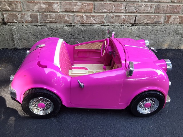 our generation in the driver's seat retro convertible car with fm radio