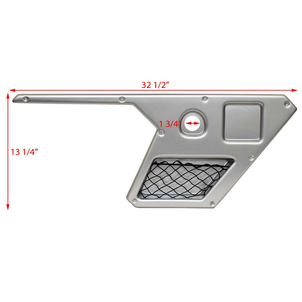 Ranger Boat Side Panel 207759 W/ Storage Net Plastic (Scratches) eBay