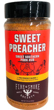 Fire  Smoke Society Sweet Preacher Sweet Southern Pork Rub 11.9 oz