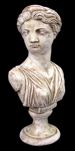 Vintage antike Oberfläche griechische Büste der Artemis Kunst Statue Skulptur Wohnkultur - Bild 2 von 8