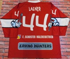 Hockey Shirt Trikot Ice Hockey Erding Hunters Lainer Size XXL
