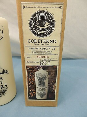 CORETERNO VISIONARY CANDLE, NO. 14, WONDERS, HANDMADE, ITALY | eBay