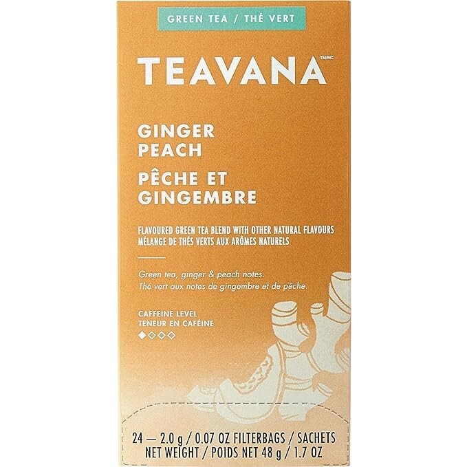 Teavana SBK12434017 Ginger Peach Green Tea 24 / Box