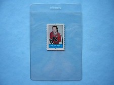 1969/70 O-PEE-CHEE 4-IN-1 MINI STAMP HOCKEY INSERT CARD ED VAN IMPE SHARP!! OPC