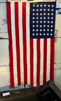 Original USA Flagge Annin Defiance Old Glory Flag 48-Sterne 50.Jahre #0321