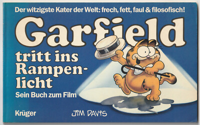  GARFIELD TRITT INS RAMPENLICHT, Krüger 1984 COMIC TOP Z1