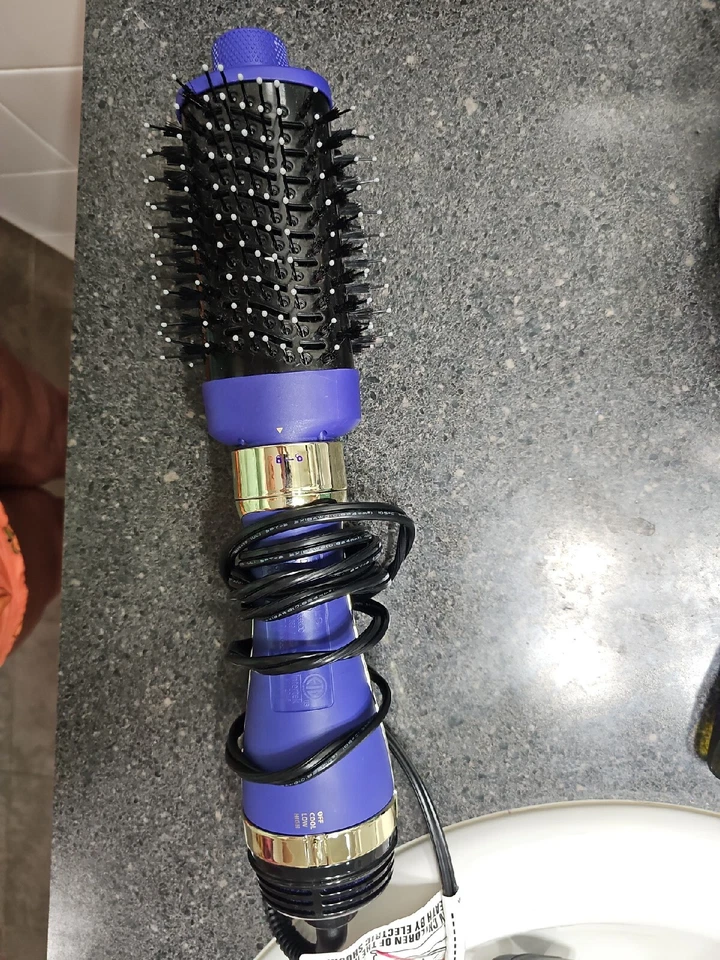 Hot Tools Signature Seriez 1100 W Brush Dryer - Purple No Box - Image 2 of 2