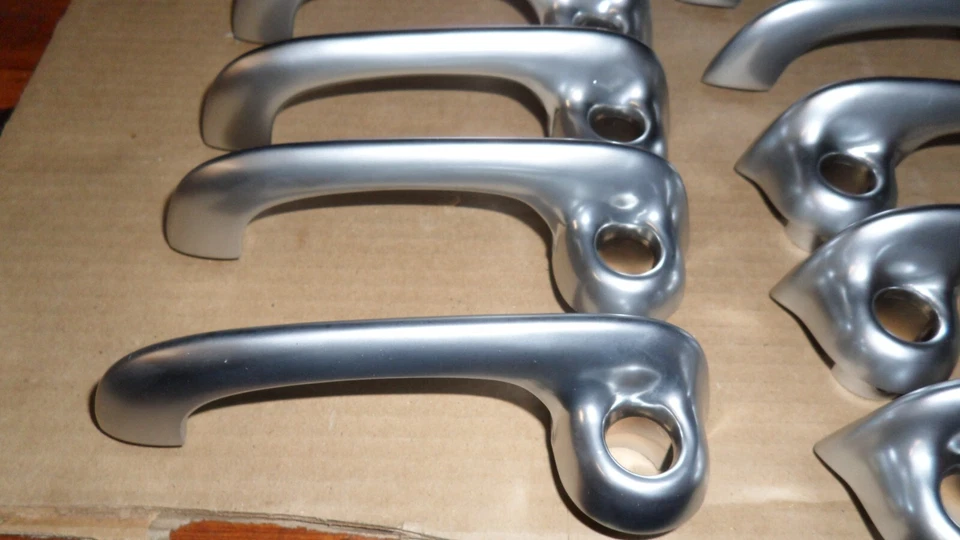 1965 1966 1967 1968 Ford Mustang Scott Drake Satin Finish Outer Door Handle X20 - Image 2 of 4