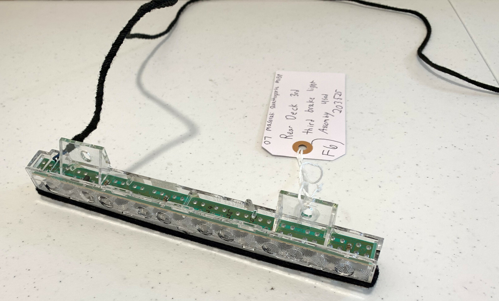 07 Maserati Quattroporte M139 Third Brake Light  203525 