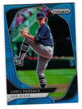 2020 Panini Prizm Baseball Carolina Blue Chris Paddack 