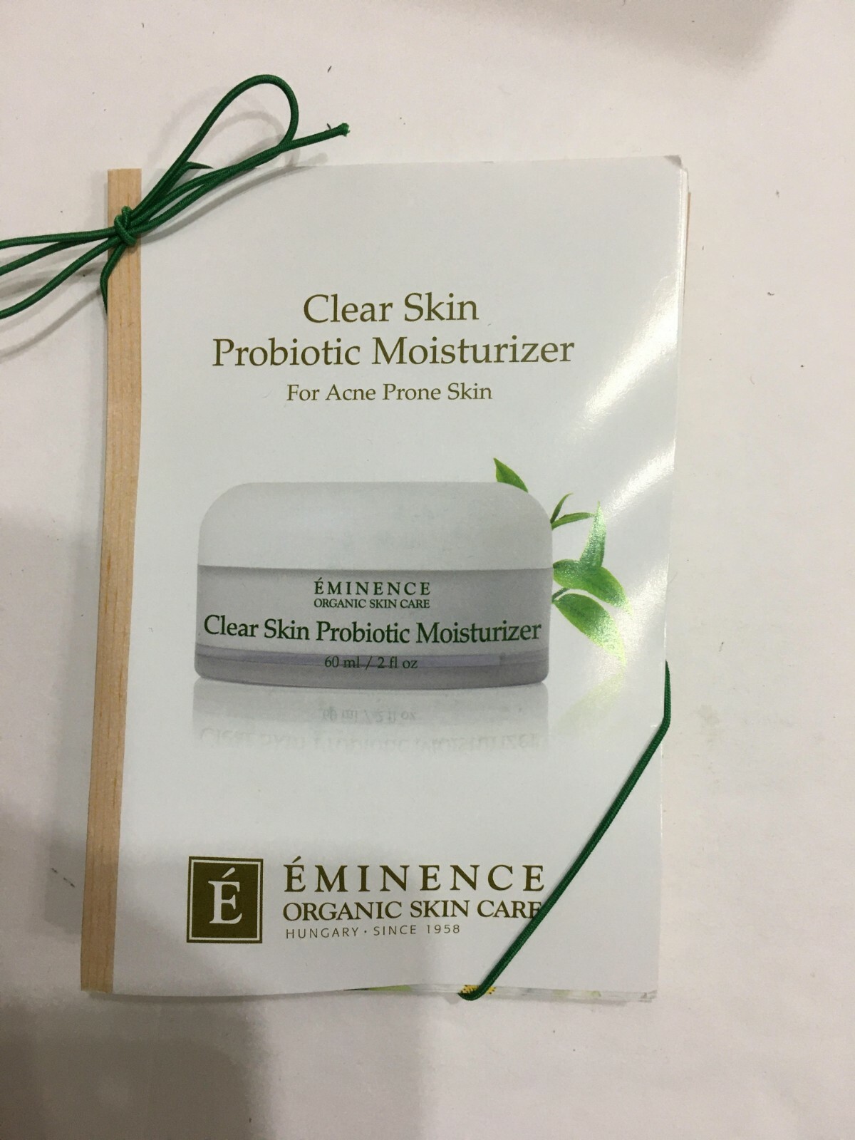 Eminence Clear Skin Probiotic Moisturizer 3ml SAMPLE Set of 6 