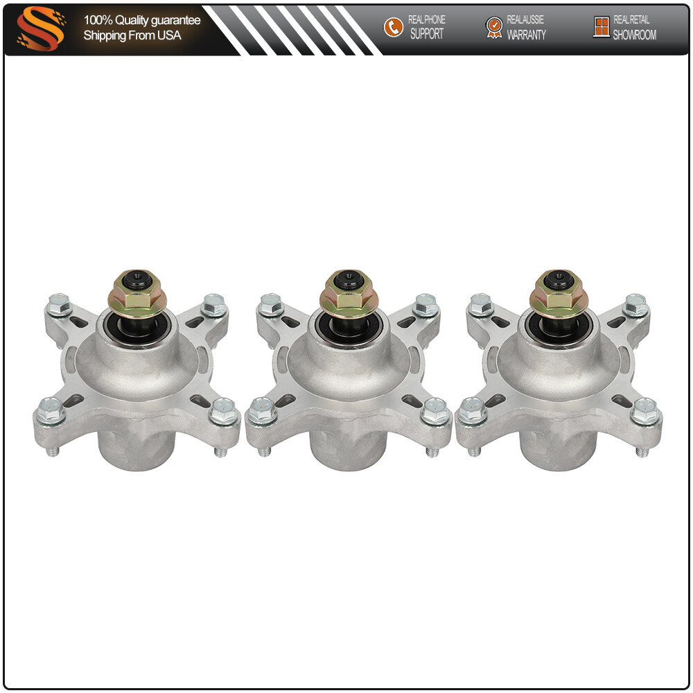 3 PACK SPINDLE ASSEMBLY FITS TORO FITS EXMARK DECK 117-7268 117-7439 121-0751