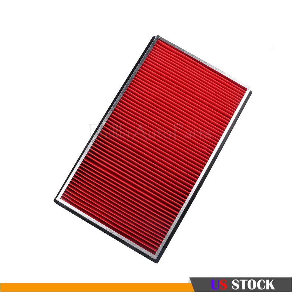Filtro de aire del motor rojo apto para Nissan 240SX MAXIMA 350Z 200SX 1995-2017 Foto 4 de 4