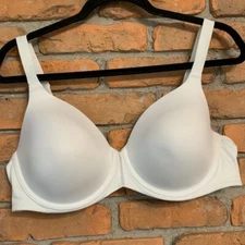Vanity Fair Body Fresh Bra 75393 Womens Size 40D white Full Coverage Underwire