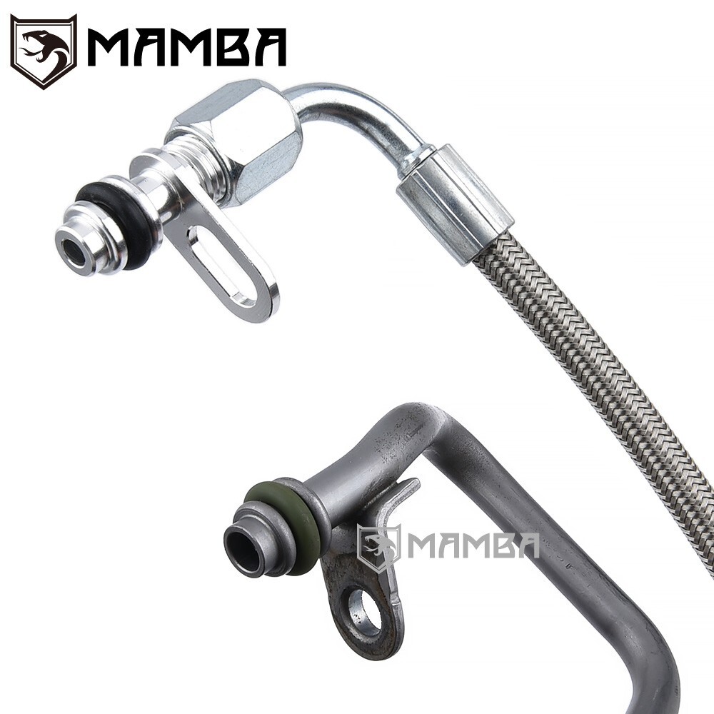 PTFE Turbo Oil Feed Line Fits Mercedes Benz M274 2.0L C300 (W205 