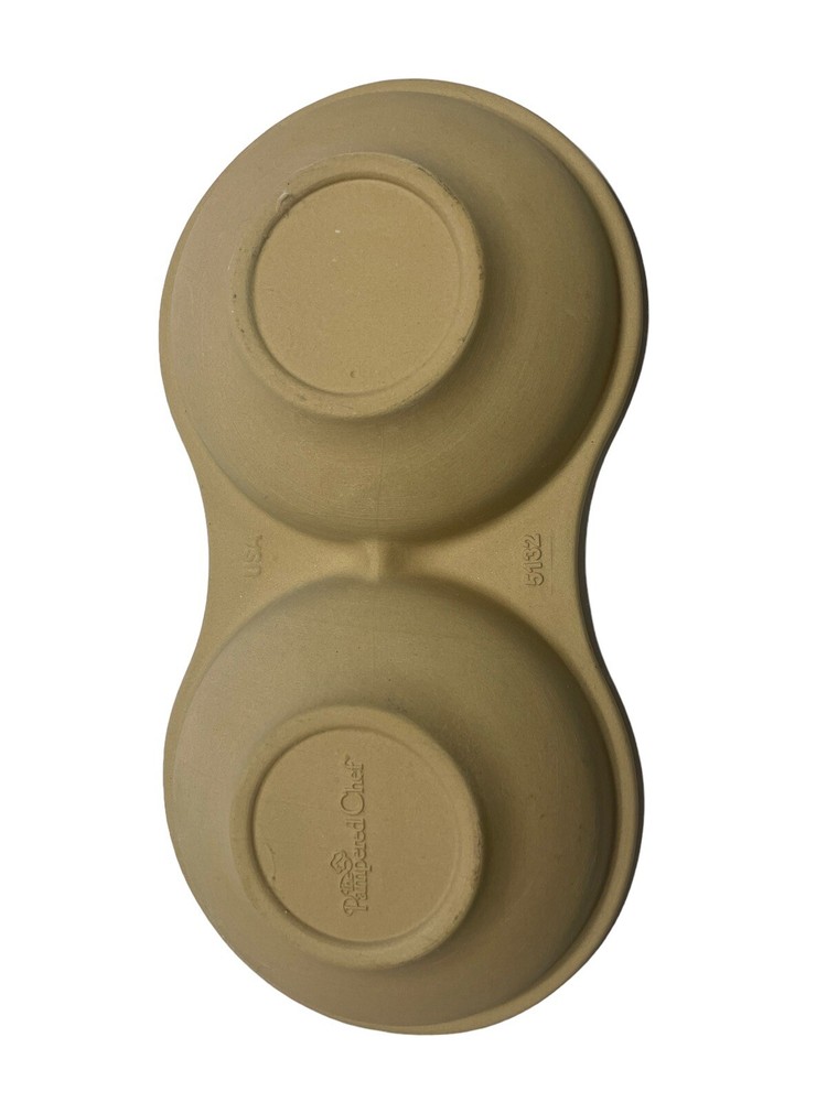 Pampered Chef Stoneware Microwave Egg Cooker #5132 Made in USA Pampered Chef Stoneware Microwave Egg Cooker #5132 Made in USA