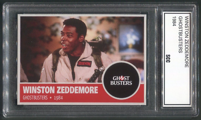 Custom 1984 Ghostbusters Movie Trading Card Ernie Hudson as