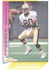 PACIFIC Wesley Carroll RC SAINTS BENGALS The U! Miami HURRICANES