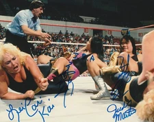 Noriyo Tateno, Itsuki Yamazaki, Judy Martin and Lailani Kai all four signed 