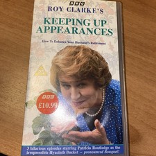 Keeping Up Appearances | VHS Tape | 3 Episodes | 1993 |HowToEnhanceYourHusbands