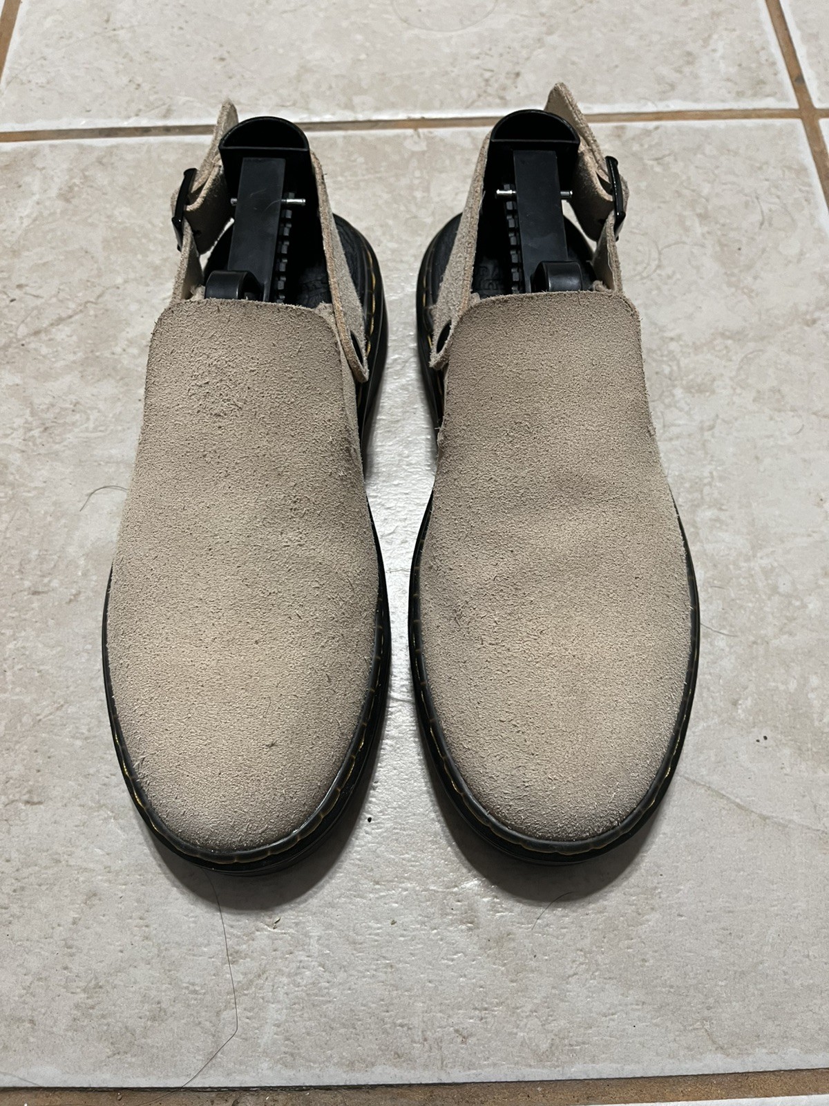 Doc Martens Carlson Casual Slingback Mules Sand Suede Womens 7 men’s 6 image 2