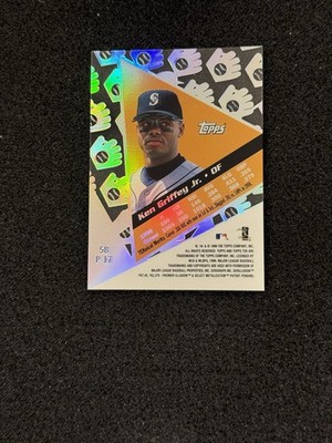 1999 Topps Tek Clear Acetate Refractor Ken Griffey Jr. #5B Pattern