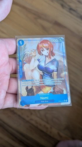 One Piece Nami OP09-050 Rare Alt Art (Parallel) - English
