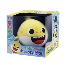 Pinkfong Round & Round Dance & Sing Baby Shark Plush Doll Korea-Ani