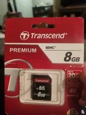 Transcend SDHC 8GB Secure Digital Memory Card